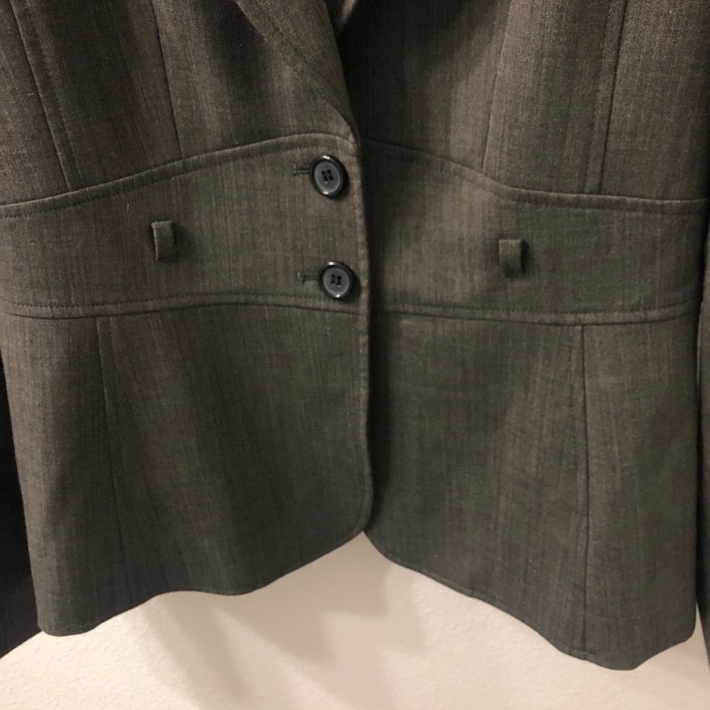 Alex Marie gray blazer size 4 - Picture 3 of 6